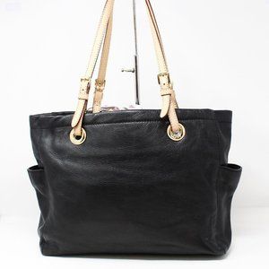 MICHAEL KORS #28031 Black Leather Handbag